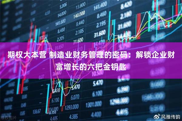 期权大本营 制造业财务管理的密码：解锁企业财富增长的六把金钥匙