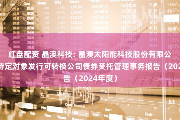 红盘配资 晶澳科技: 晶澳太阳能科技股份有限公司向不特定对象发行可转换公司债券受托管理事务报告（2024年度）
